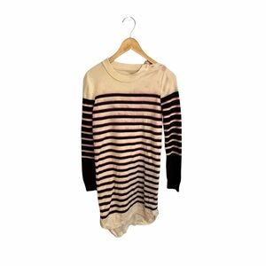 Veronica Beard Merino Wool Striped Sweater